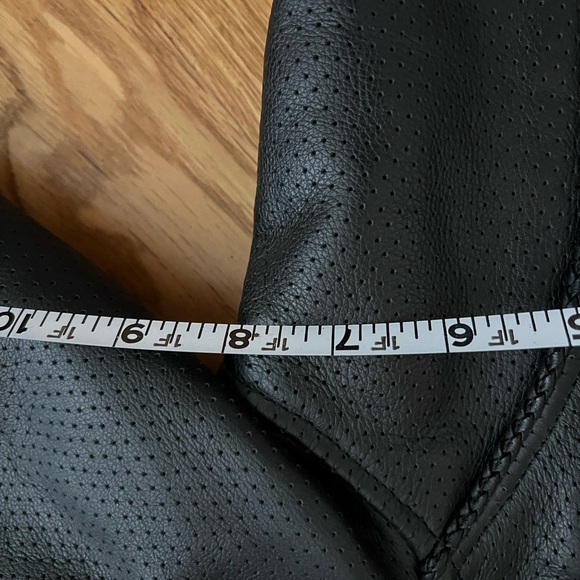 Leather Motorcycle Jacket - Picture 8 of 9